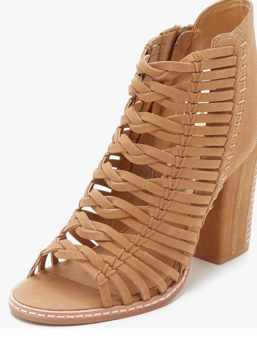 Dolce Vita Amina Leather Caged Sandal Size 8 - Picture 2 of 7